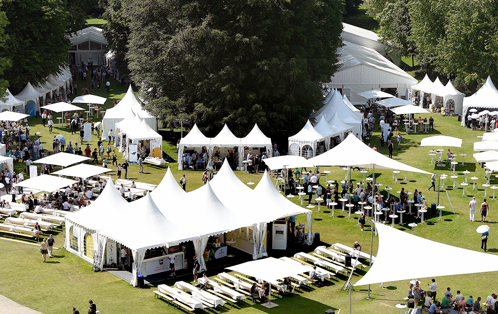 Park von Schloss Bellevue: Veranstaltungsort der "Woche der Umwelt"